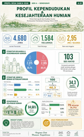 INFO GRAFIS PROFIL DESA SANCA